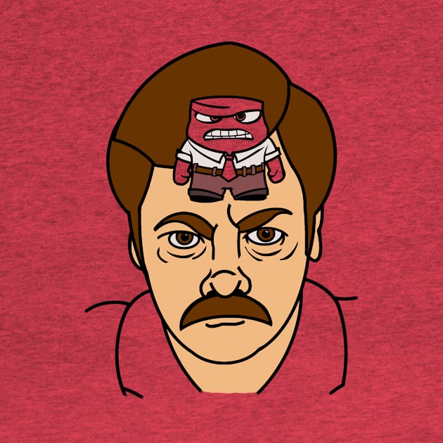 Ron Swanson Anger Management by TheFlyingPenguin